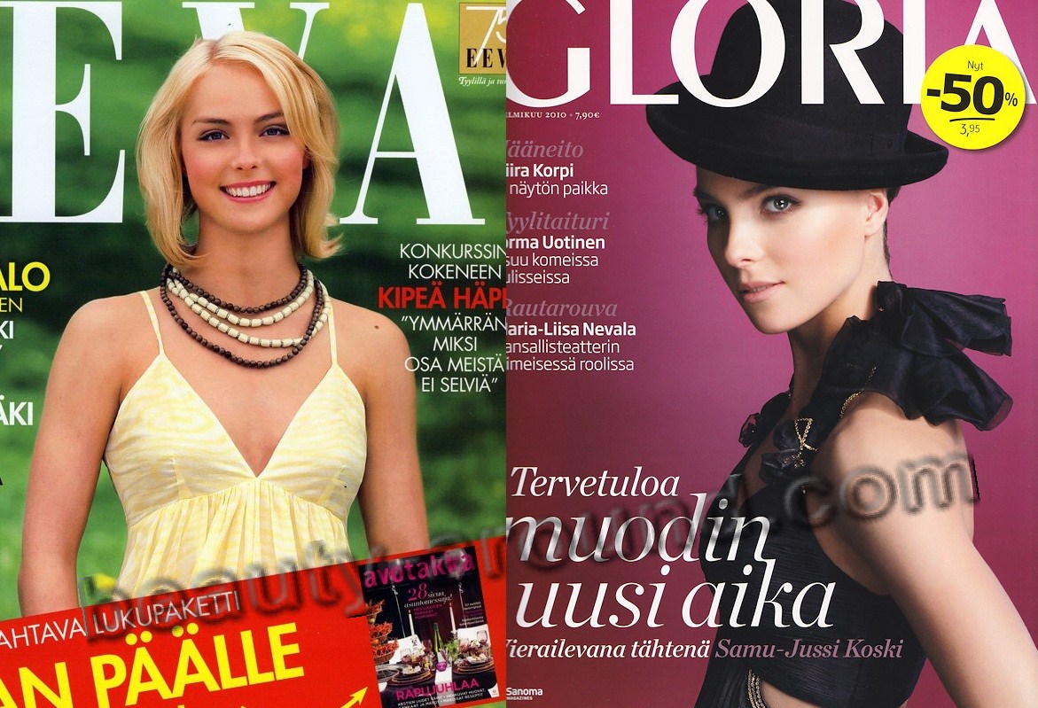 Kiira Korpi on Magazine cover