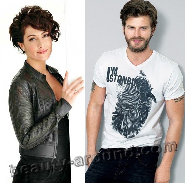 Kivanc Tatlitug with Meltem Cumbul photo