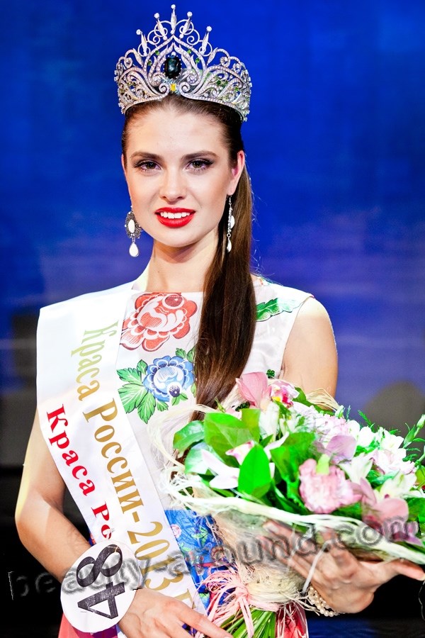 Победительница конкурса Краса России-2013 Анастасия Трусова  фото