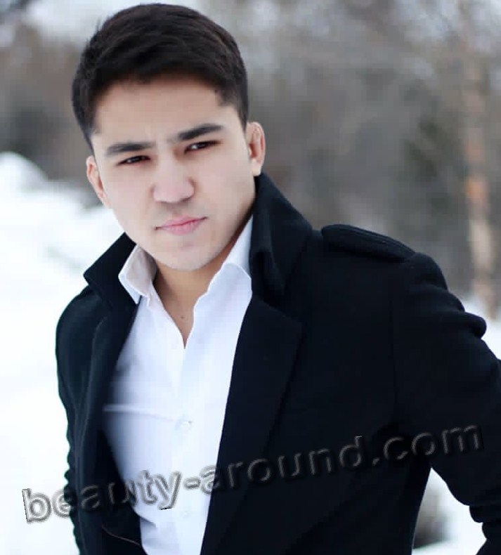 Ernis Aydaliev handsome Kyrgyz guy photo