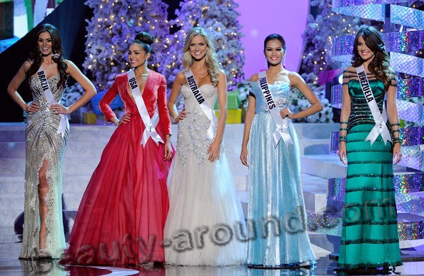 финалистки конкурса, фото, вице Мисс Вселенная-2012
