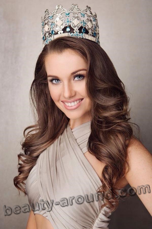 Beautiful contestants Miss World 2014. Courtney Thorpe Miss Australia 2014 photo