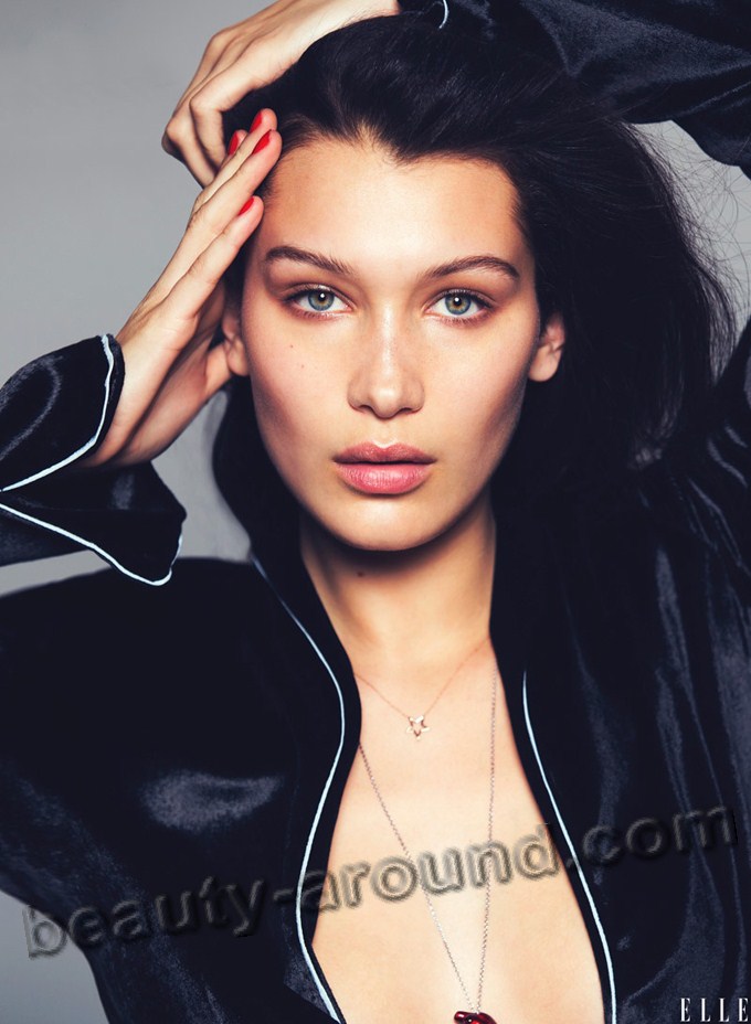 Bella Hadid American model of Palestinian origin photo