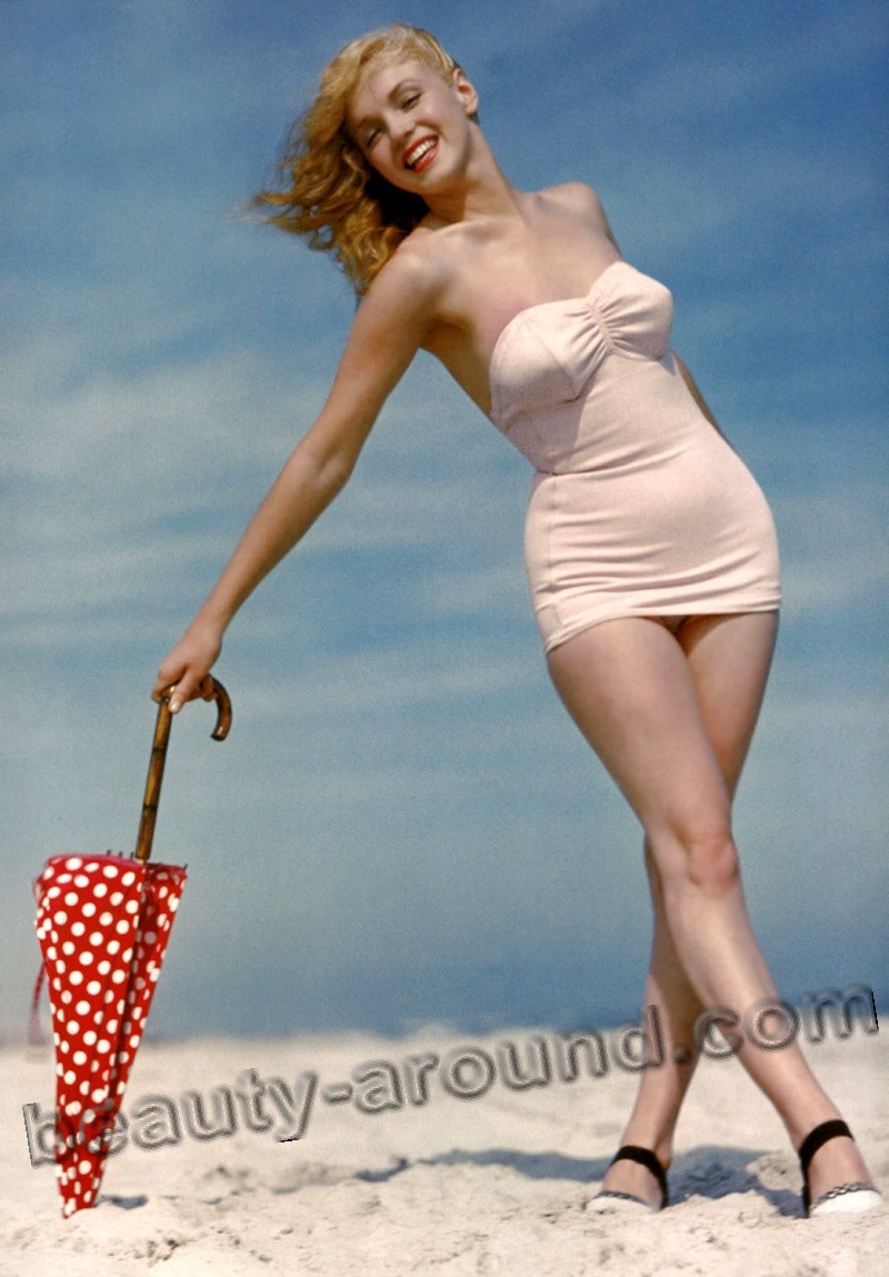Marilyn Monroe pin-up model photos
