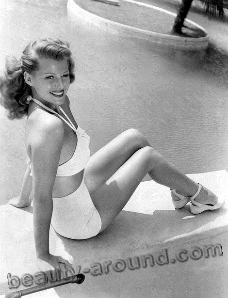 Hottest Pin up Rita Hayworth photo