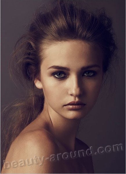 Beautiful Russian Models Kristina Romanova Russian national fashion model