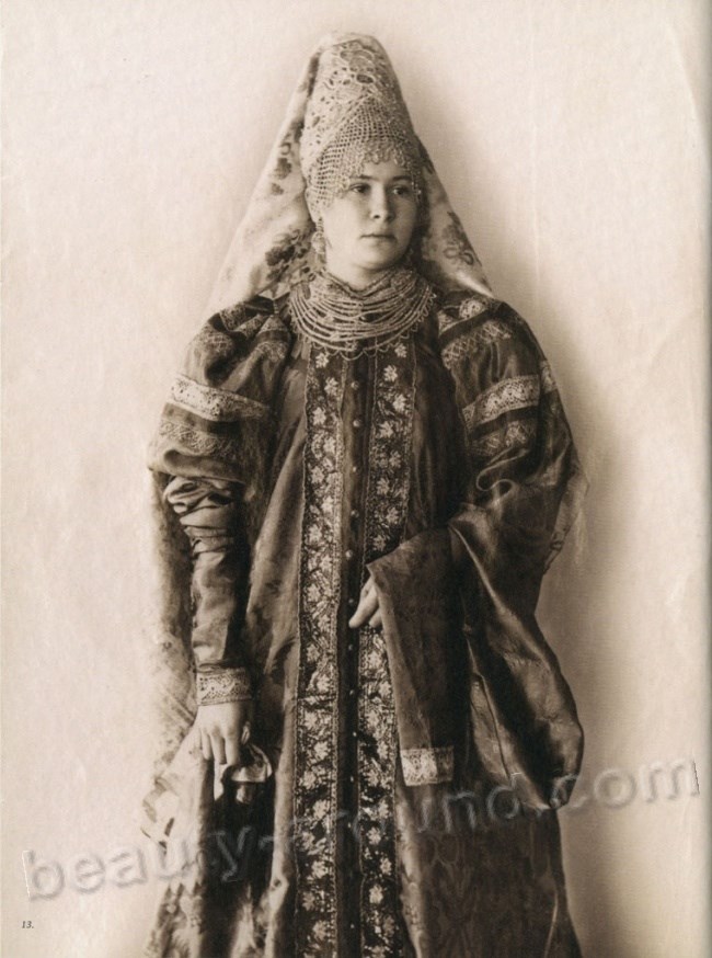 Русская женщина из Ярославской губернии фото