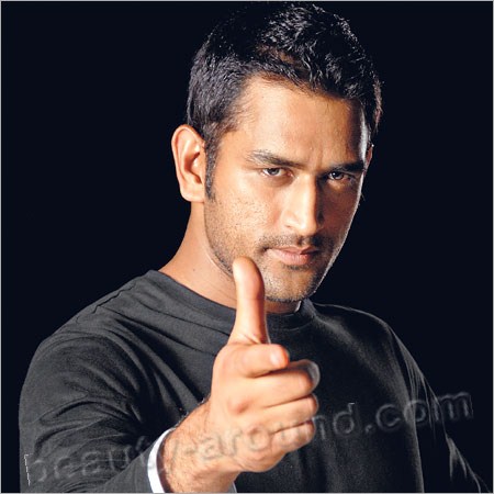 Handsome Male Athletes Mahendra Singh Dhoni