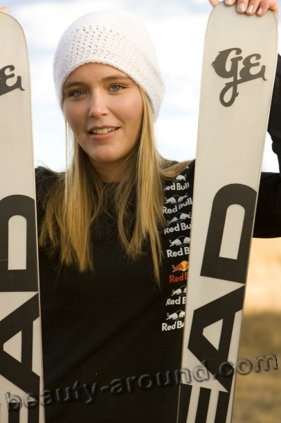 Grete Eliassen is an American-Norwegian freestyle skier photo