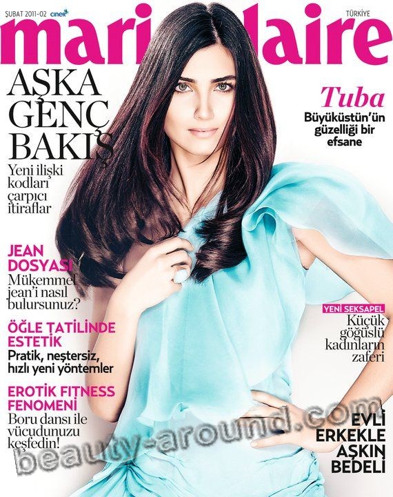 Туба Буйукустун (Бююкюстюн)  / Tuba Büyüküstün / Tuba Buyukustun, турецкая актриса, фото из журналов
