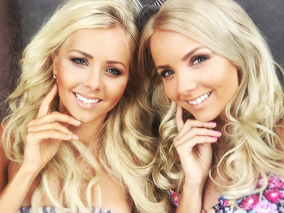 Nina and Nita Louhelainen are Finnish twins models photo