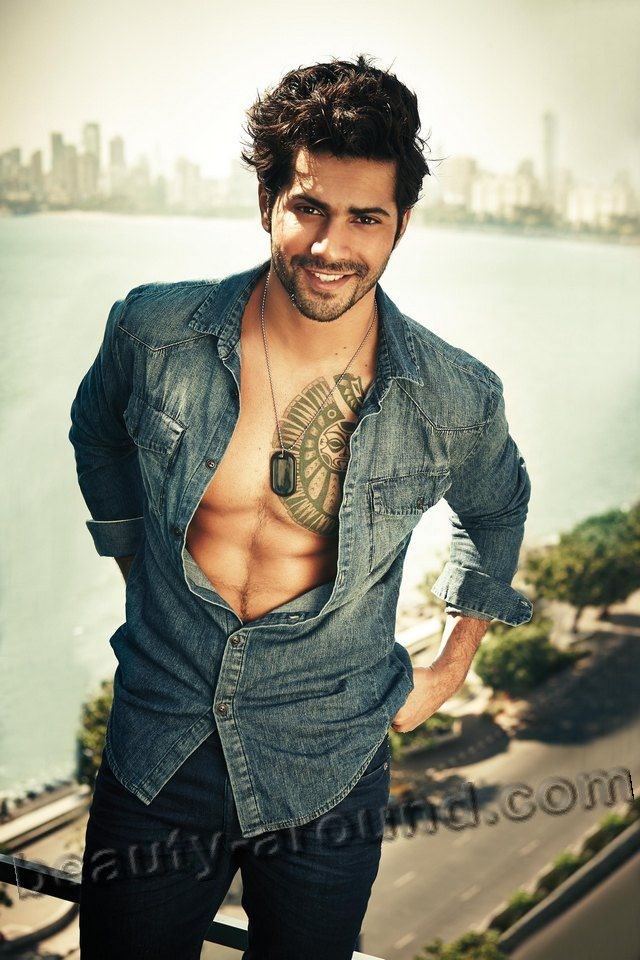 Varun Dhawan с тату фото