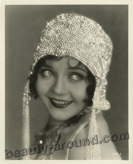 Vintage photo of American actress