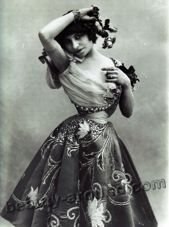 Vintage photo of a girl with a flower