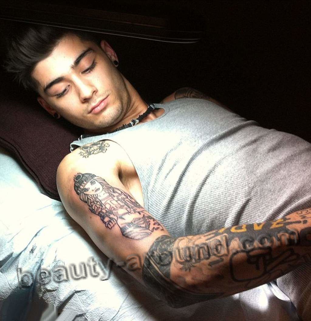 Zayn Malik tattoo photo