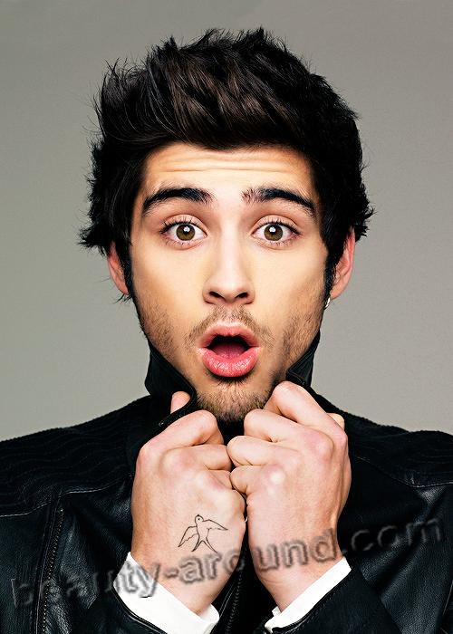 Zayn Malik with beautiful hairstyle photos