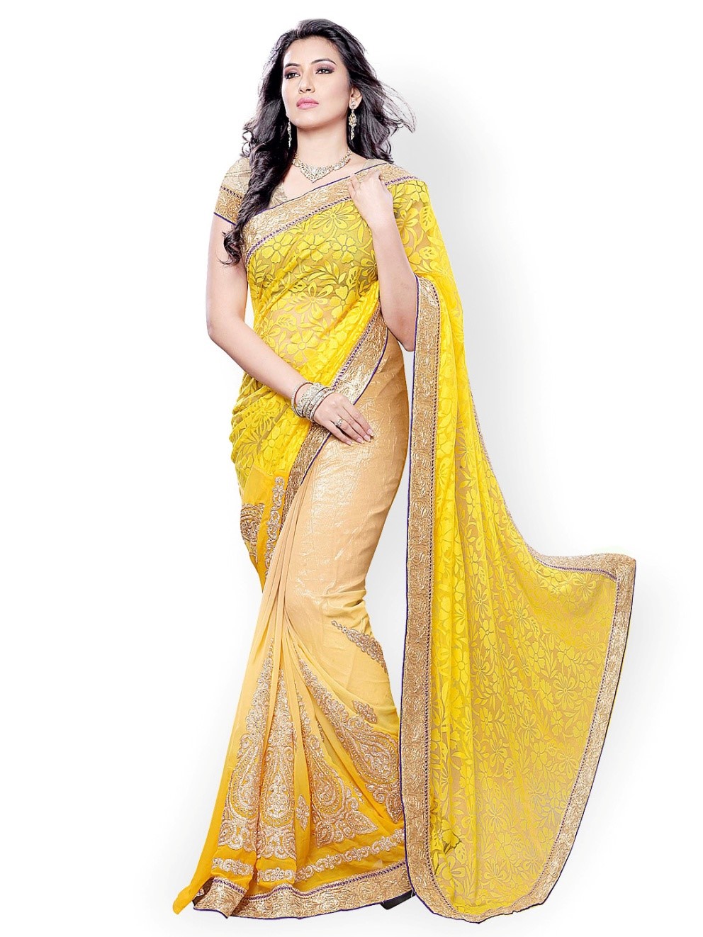 Hot designer sarees