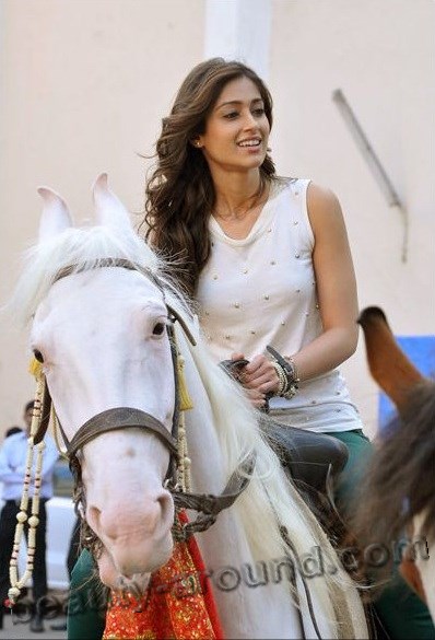 Ileana D'Cruz horseback riding photos