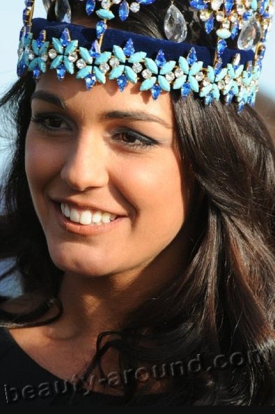 Kaiane Aldorino winner of Miss World 2009 photo